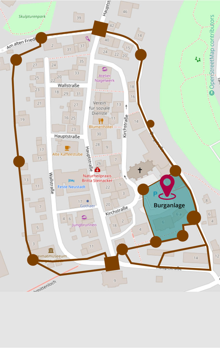 Burganlage  OpenStreetMap contributors