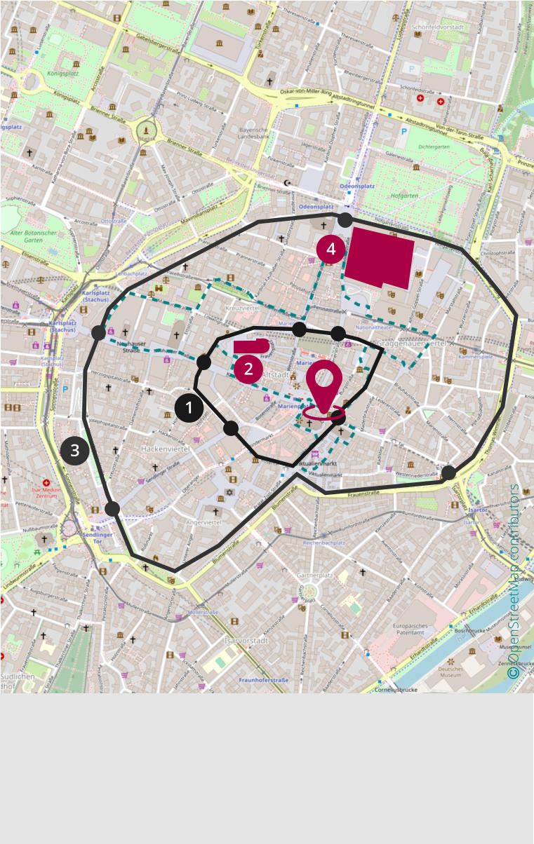  OpenStreetMap contributors  1 2 3 4