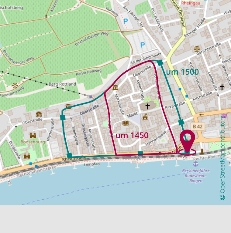 um 1450 um 1500  OpenStreetMap contributors